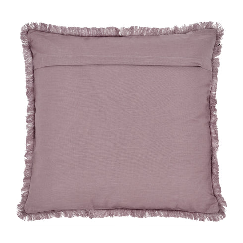 Freya, Cushion Cover, H50xW50cm, Dusty Pink, Fringes